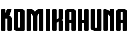 Free Font Komikahuna