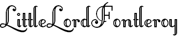 Font Font Little Lord Fontleroy