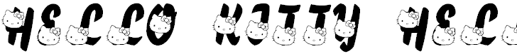 Free Font LMS Hello Kitty Hello
