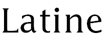 Free Font Latine