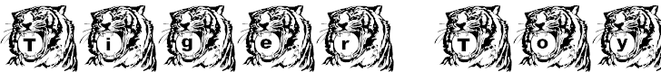 Free Font LMS Tiger Toy