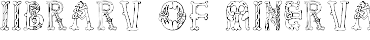 Free Font Library of Minerva, 9th c.