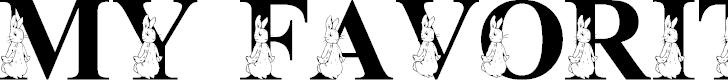 Free Font LMS My Favorite Rabbit