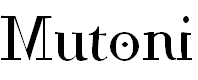 Free Font Mutoni