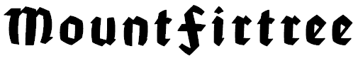 Free Font MountFirtree