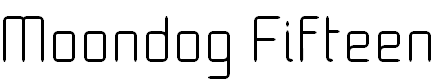 Free Font Moondog