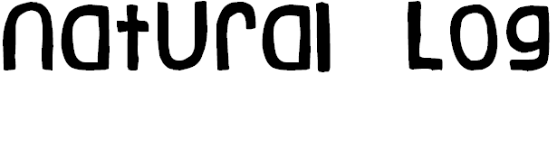 Free Font Natural Log