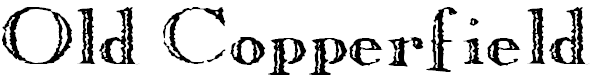 Font Font Old Copperfield