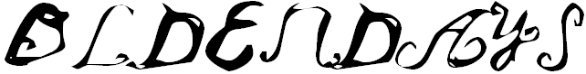 Font Font Oldendays