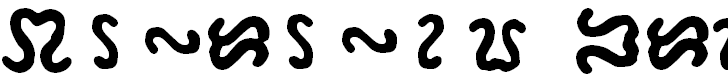 Free Font Ophidean Runes