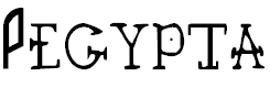 Font Font Pegypta