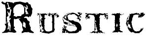 Font Font Rustic