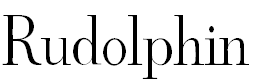 Free Font Rudolphin