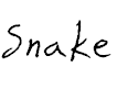 Font Font Snake