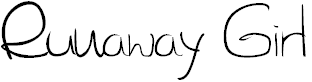 Free Font SL Runaway Girl