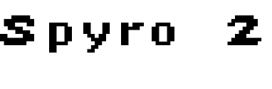 Font Font Spyro 2
