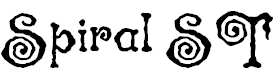 Font Font Spiral ST
