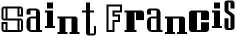 Free Font St Francis