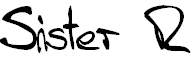 Free Font Sister R