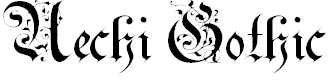 Free Font Uechi Gothic