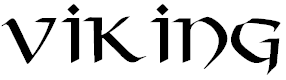 Font Font Viking