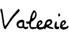 Free Font Valerie