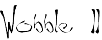 Font Font Wobble II