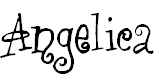Free Font Angelica