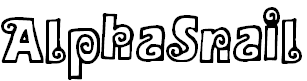 Font Font AlphaSnail