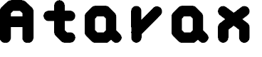 Free Font Atarax