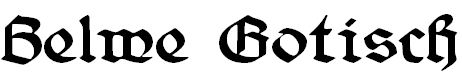 Font Font Belwe Gotisch