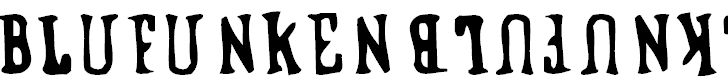 Font Font Blufunken (Side A)