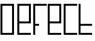Free Font BN Defect