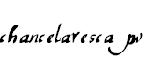 Font Font chancelaresca
