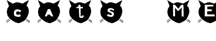 Font Font Cats Meow