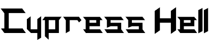 Font Font Cypress Hell