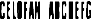 Free Font Celofan