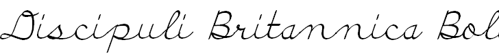 Font Font Discipuli Britannica