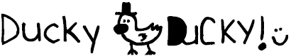 Free Font Ducky