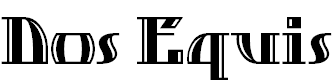 Font Font Dos Equis