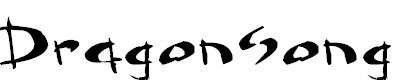Free Font Dragonsong