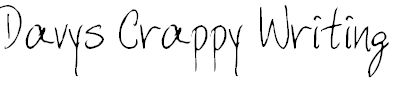Free Font Davys Crappy Writing