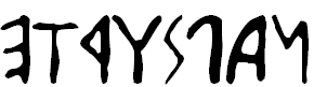 Free Font Etruscan