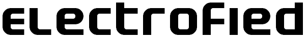 Free Font Electrofied