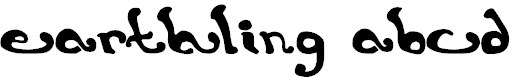 Free Font earthling