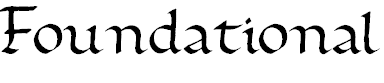 Font Font Foundational
