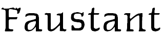 Free Font Faustant
