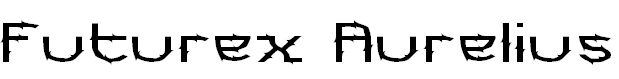 Free Font Futurex Aurelius