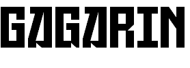 Free Font Gagarin