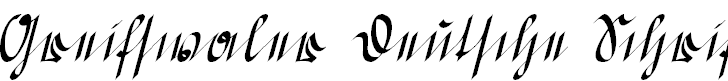 Font Font Greifswaler Deutsche Schrift